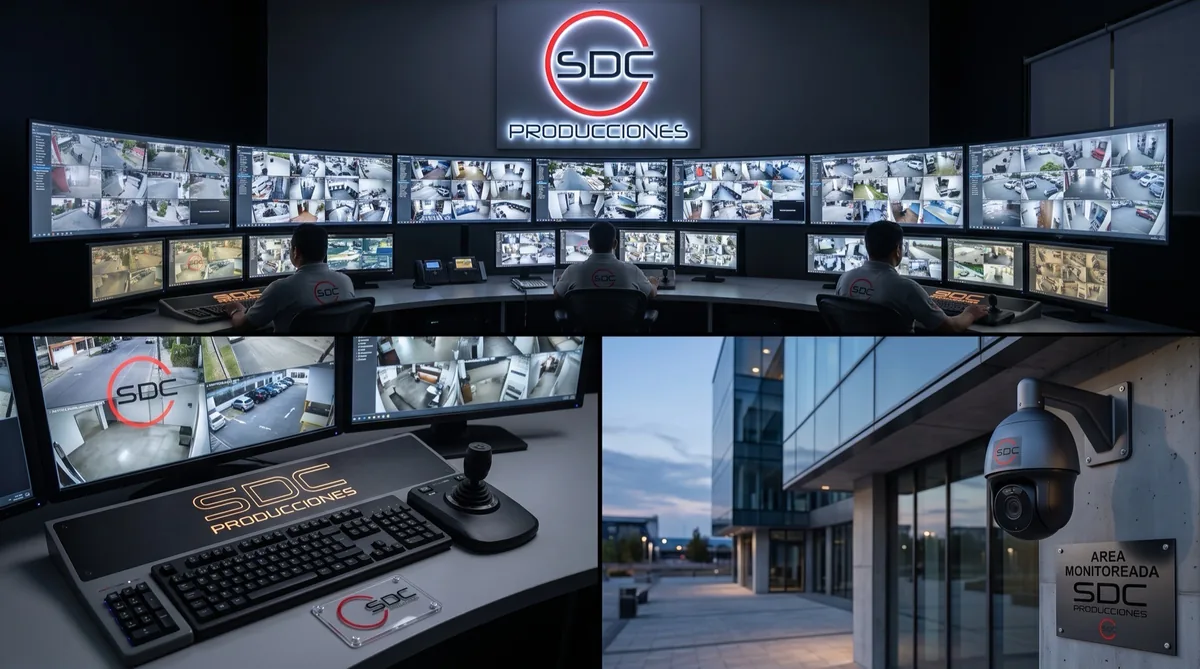 Sistema CCTV y seguridad SDC Producciones