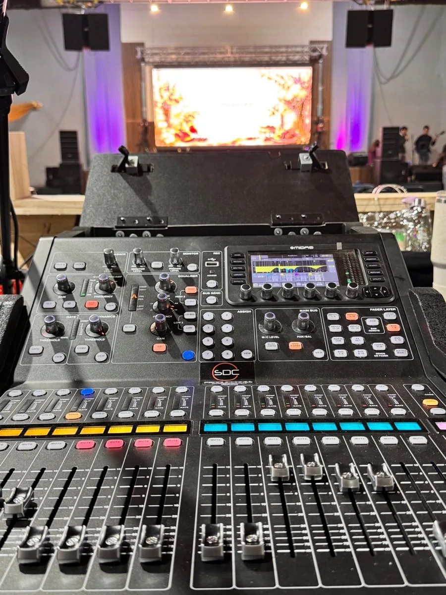 Sistema de audio profesional SDC Producciones