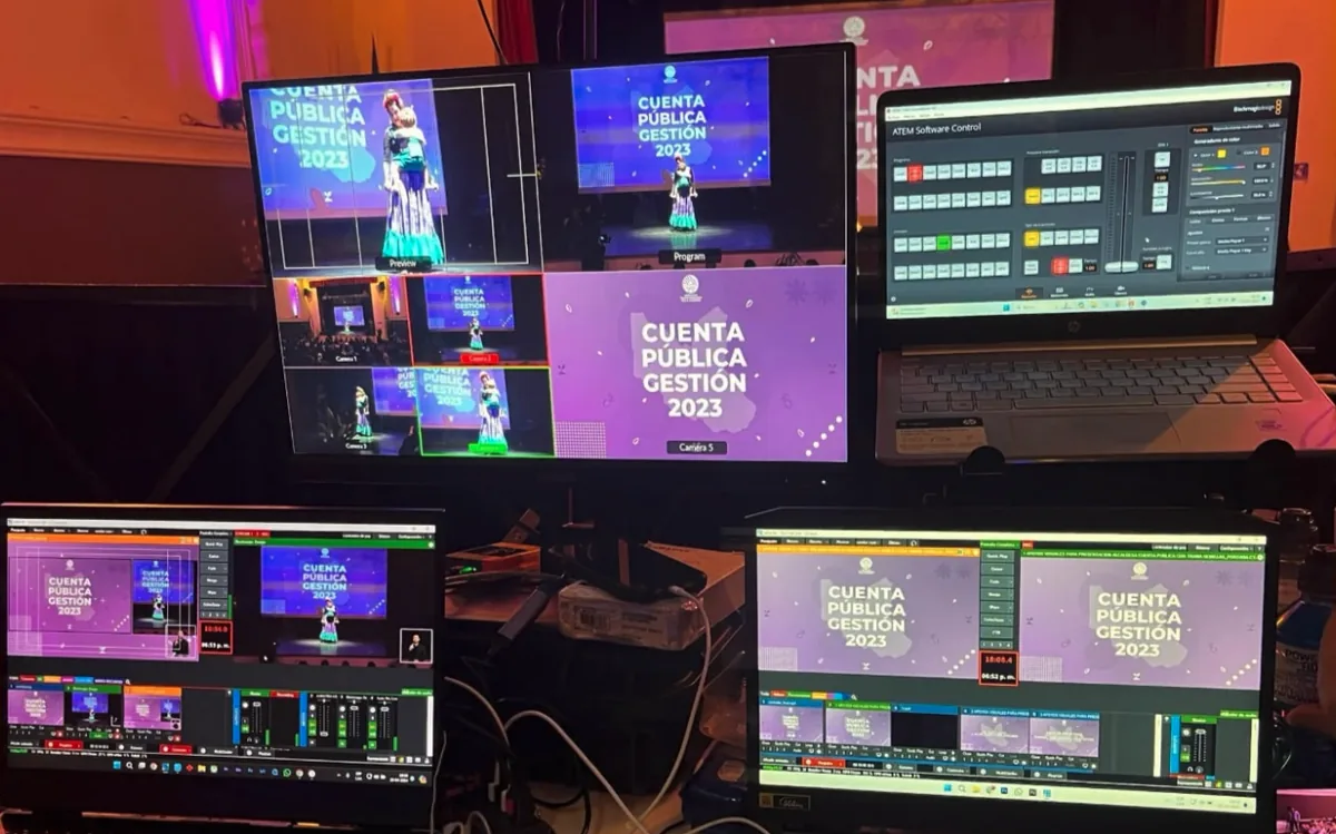 Producción de streaming profesional SDC Producciones