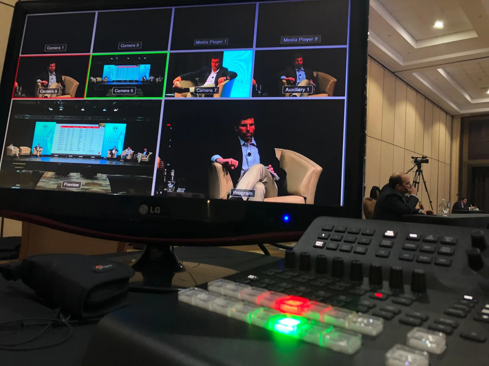 Equipo de streaming profesional SDC Producciones