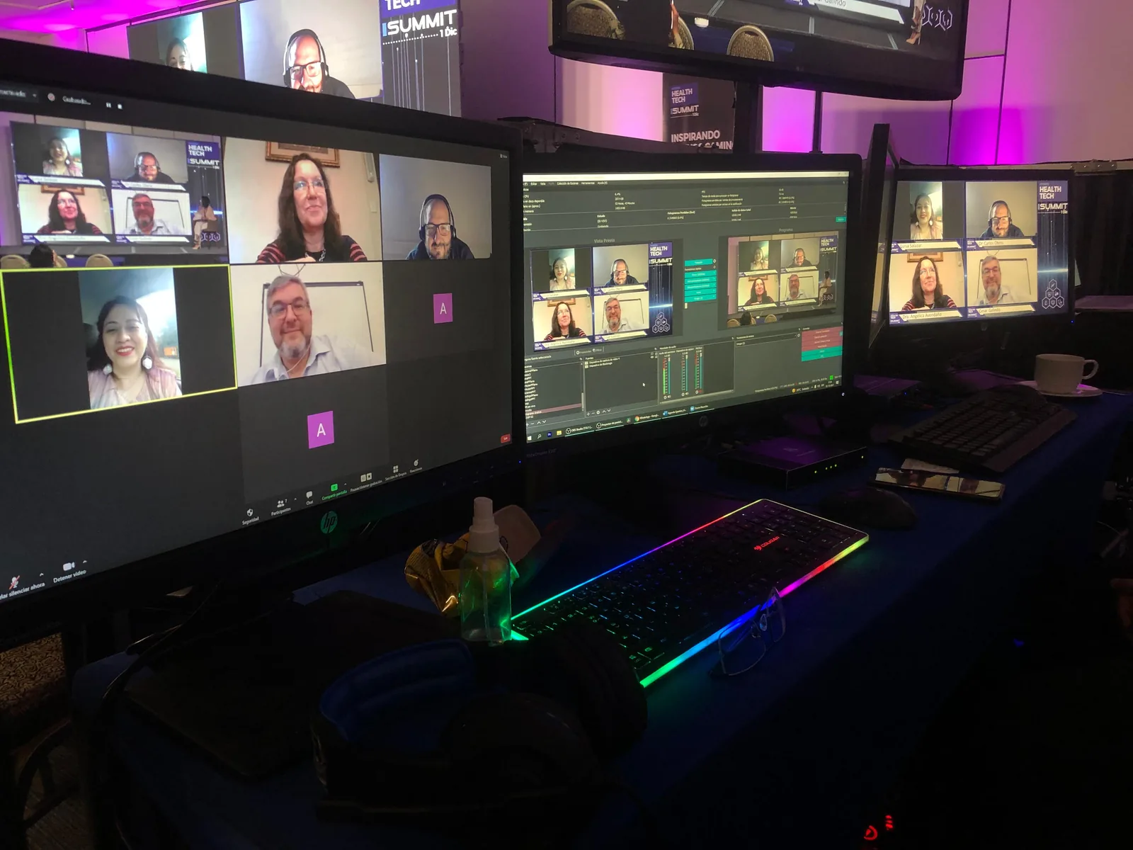 Realización en vivo de evento corporativo SDC Producciones